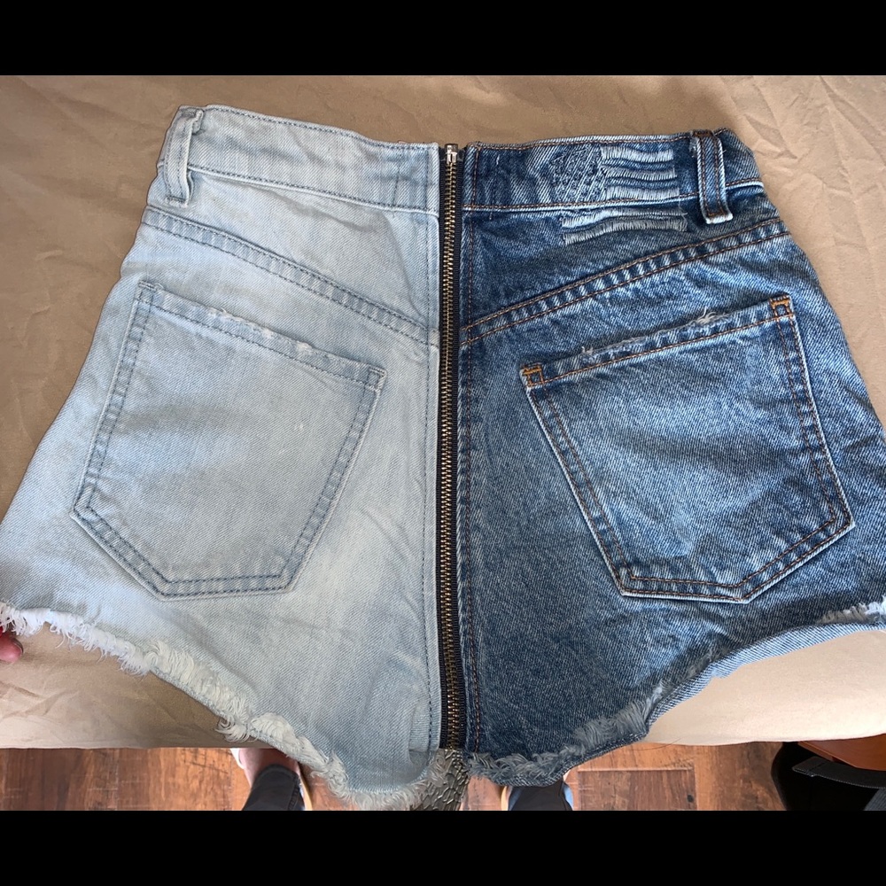 Revice Denim yin yang shorts perfect condition